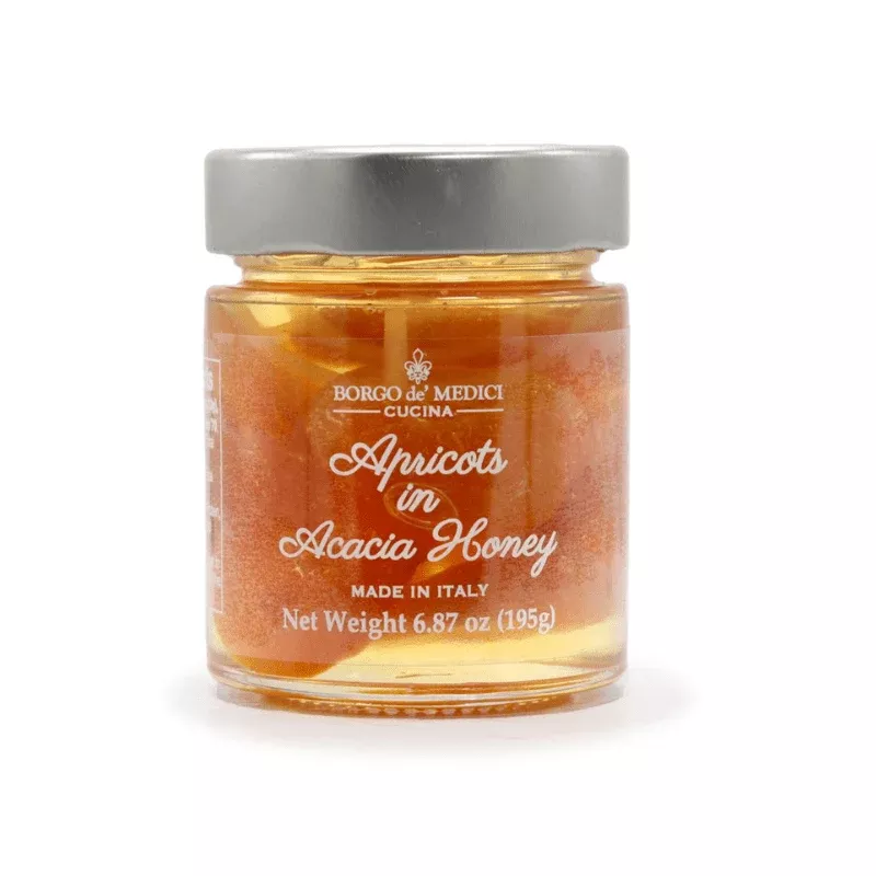 [Best Before: 07/31/26] Borgo de’ Medici Apricot in Acacia Honey, 6.87 oz