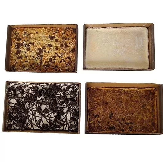 Sweet Street Variety Dessert Bars: Pecan Choc Chunk, Lemon, Meltaway & Oreo Dream, 4 x 2.75 each Case