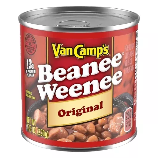 - Van Camp's Beanee Weenees, 24 x 7.75 oz Case